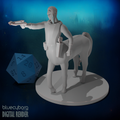 Centaur Male Sorcerer with Crossbow 28mm Scale Miniature