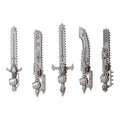 Toothed Swords | Primal Hounds | Conversion Bits For 28mm 32mm Sci-fi Space Knights