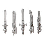 Toothed Swords | Primal Hounds | Conversion Bits For 28mm 32mm Sci-fi Space Knights