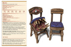 Chair Mimic Miniatures | Ninjas & Mimics | Fantasy Miniature | Printed Obsession