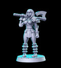 Barbarian Chaos Warrior C | Heroine's Quest Vol 2 | Fantasy Miniature | RN Estudio