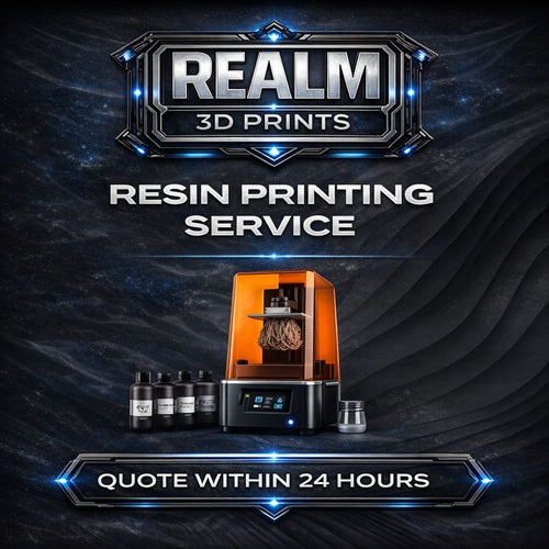 Resin Printing Service - High Detail Models & Miniatures