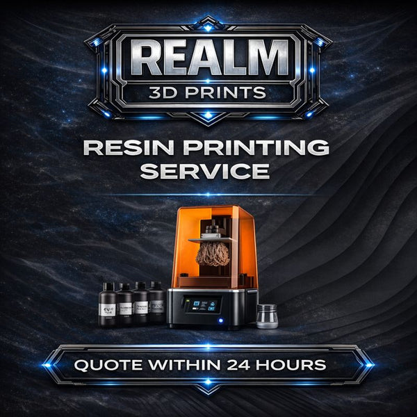 Resin Printing Service - High Detail Models & Miniatures