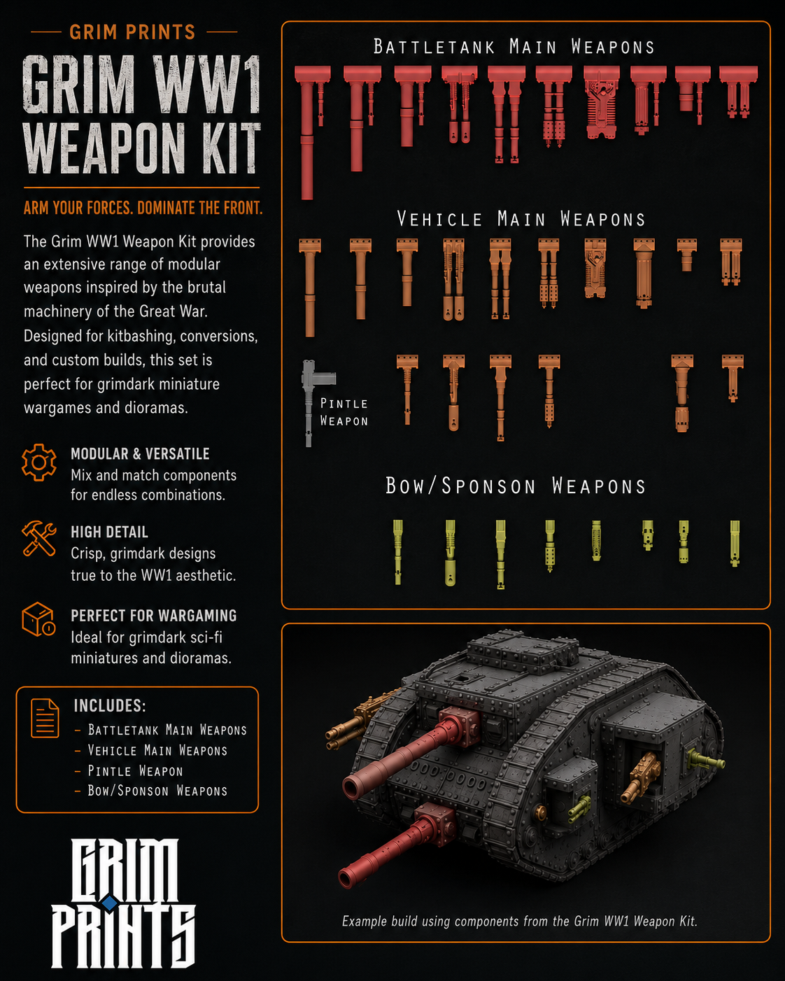 Grim WW1 Weapon Kit