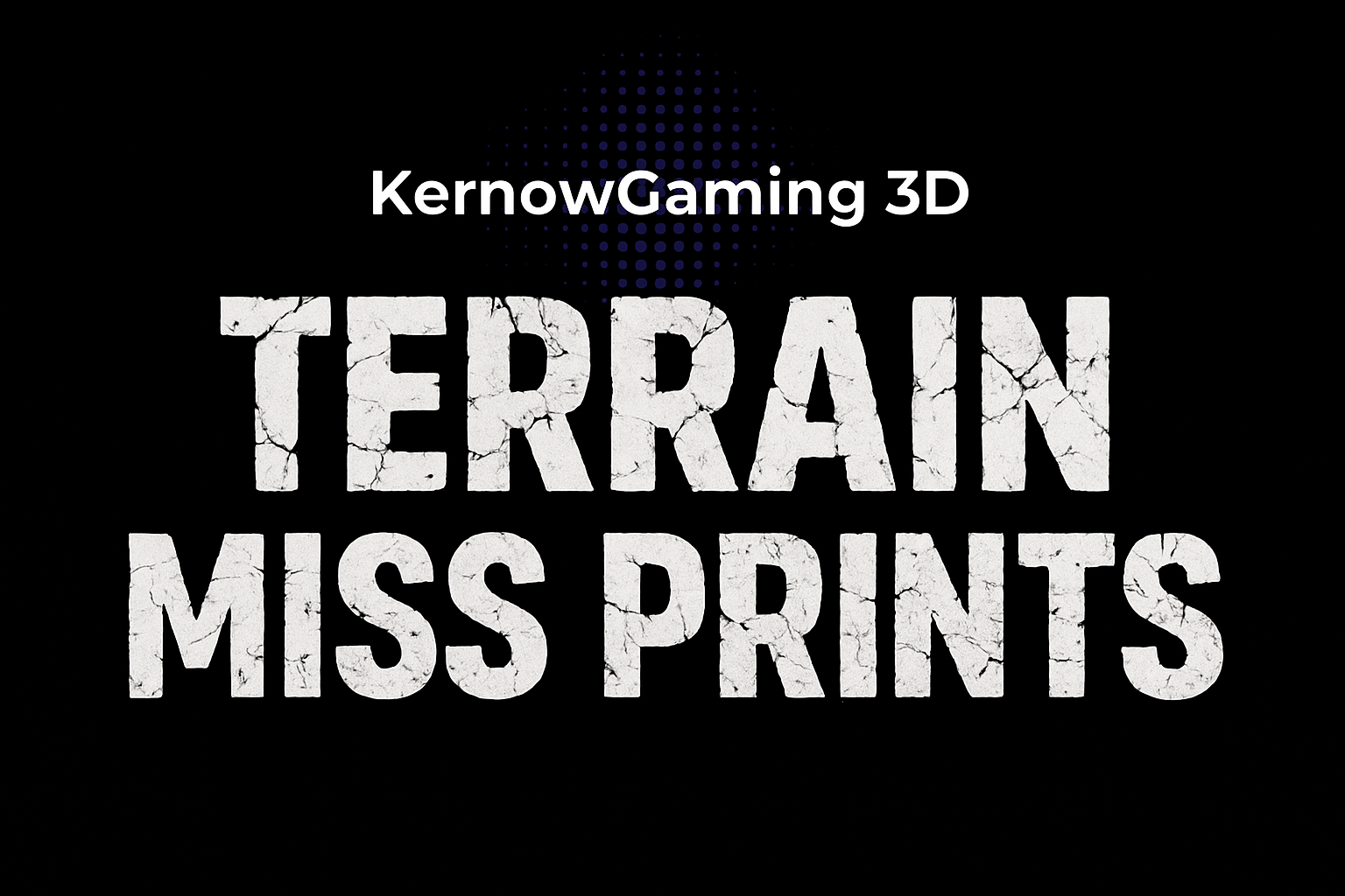 Miss Printed SIFI And Fantasy Terrain For Table top War Games Warhammer, AOS, D&D ETC