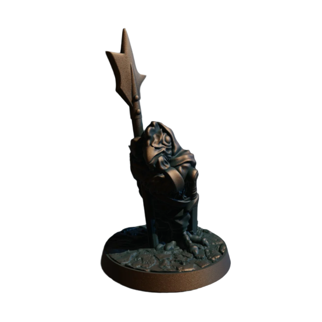 Chickenfolk With Halberd