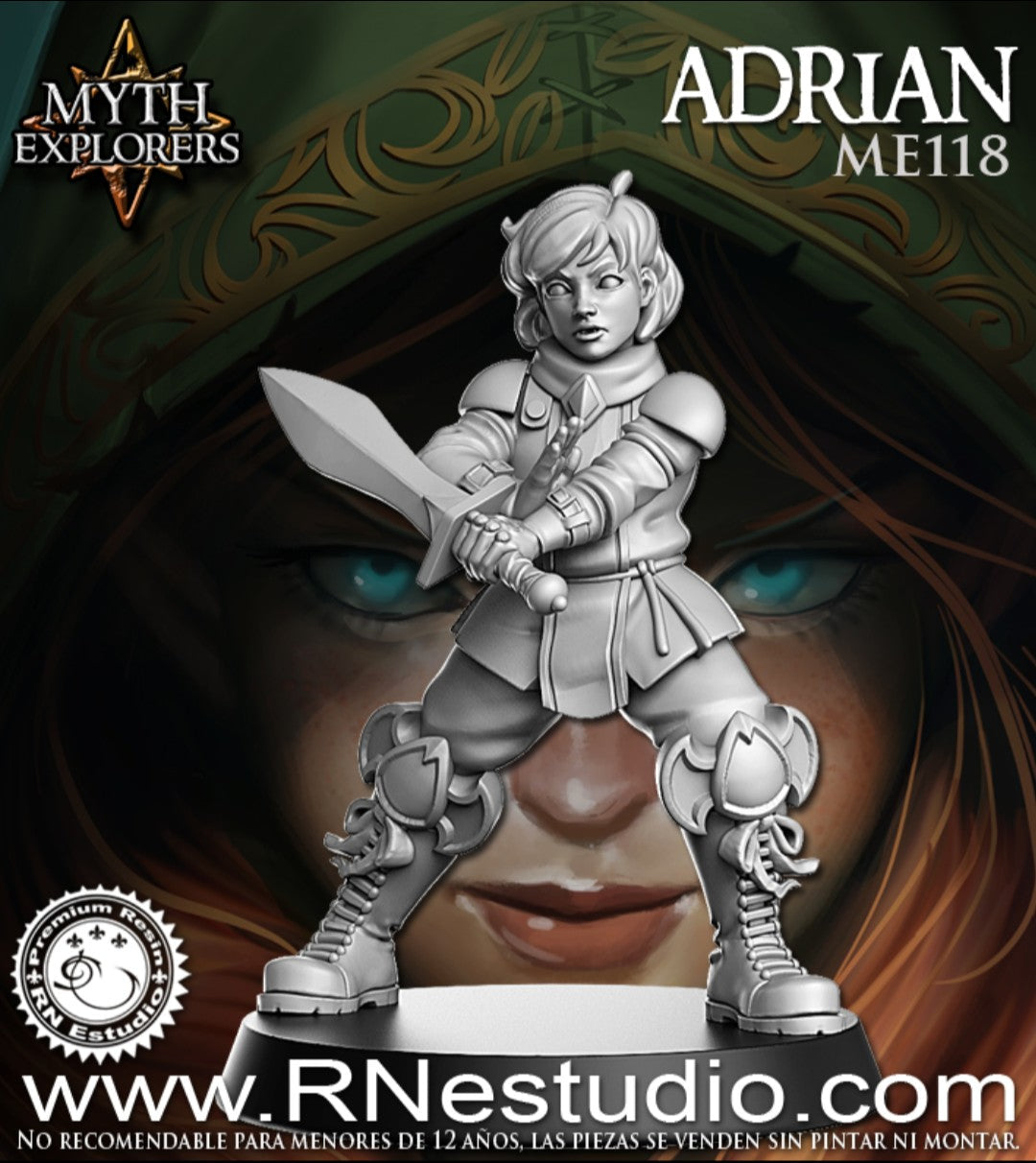Child Explorers Miniatures (Full Set) | Fantasy Miniature | RN Estudio