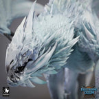 Chromatic Adult White Dragon | 2024 Redesign - 12K Resin Monster for D&D
