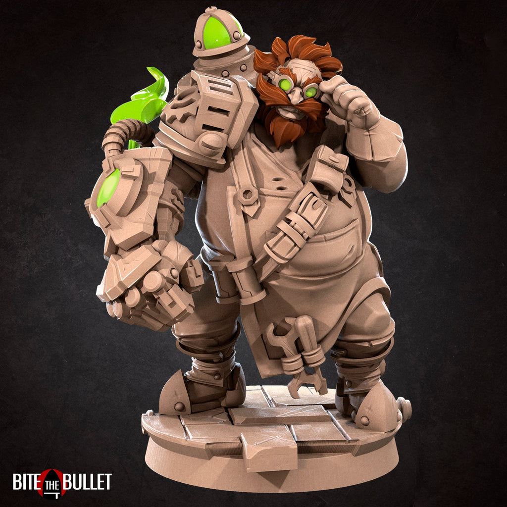 Chunky Human Miniatures | Fantasy Miniature | Bite the Bullet