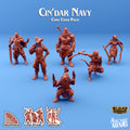 Cin'dar Navy Crew (Core) | Skies of Sordane | Fantasy Miniature | Arcane Minis
