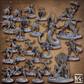 City of Intrigues Miniatures (Full Set) | Fantasy D&D Miniature | Artisan Guild