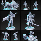 Classic JRPG VII Miniatures | Classic JRPG Vol 2 | Fantasy Miniature | RN Estudio