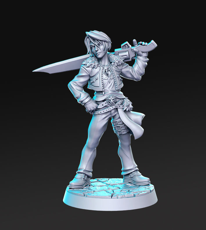 Classic JRPG VIII/XV Miniatures | Classic JRPG Vol 2 | Fantasy Miniature | RN Estudio