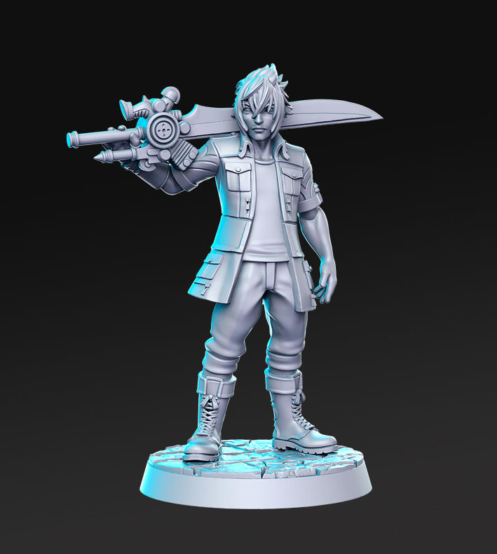 Classic JRPG VIII/XV Miniatures | Classic JRPG Vol 2 | Fantasy Miniature | RN Estudio