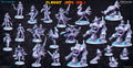 Classic JRPG Vol 1 Miniatures (Full Set) | Fantasy Miniature | RN Estudio