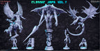 Classic JRPG Vol 7 Miniatures (Full Set) | Fantasy Miniature | RN Estudio