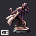 Cobalt Fairfax Professor of Transmutation - 3D Printed Bard Miniature
