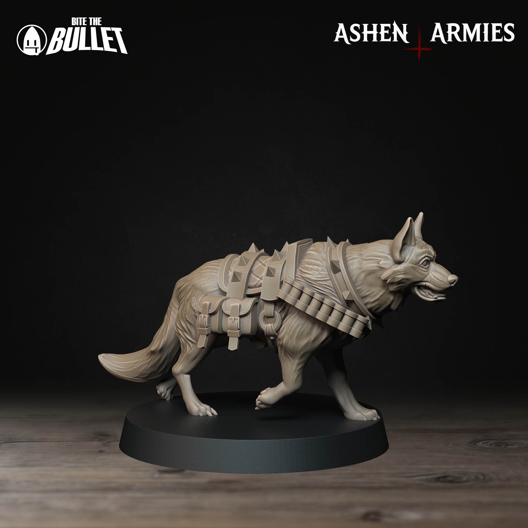 Combat Dog Miniatures | Sanctified Legion | Trench Grimdark | BTB