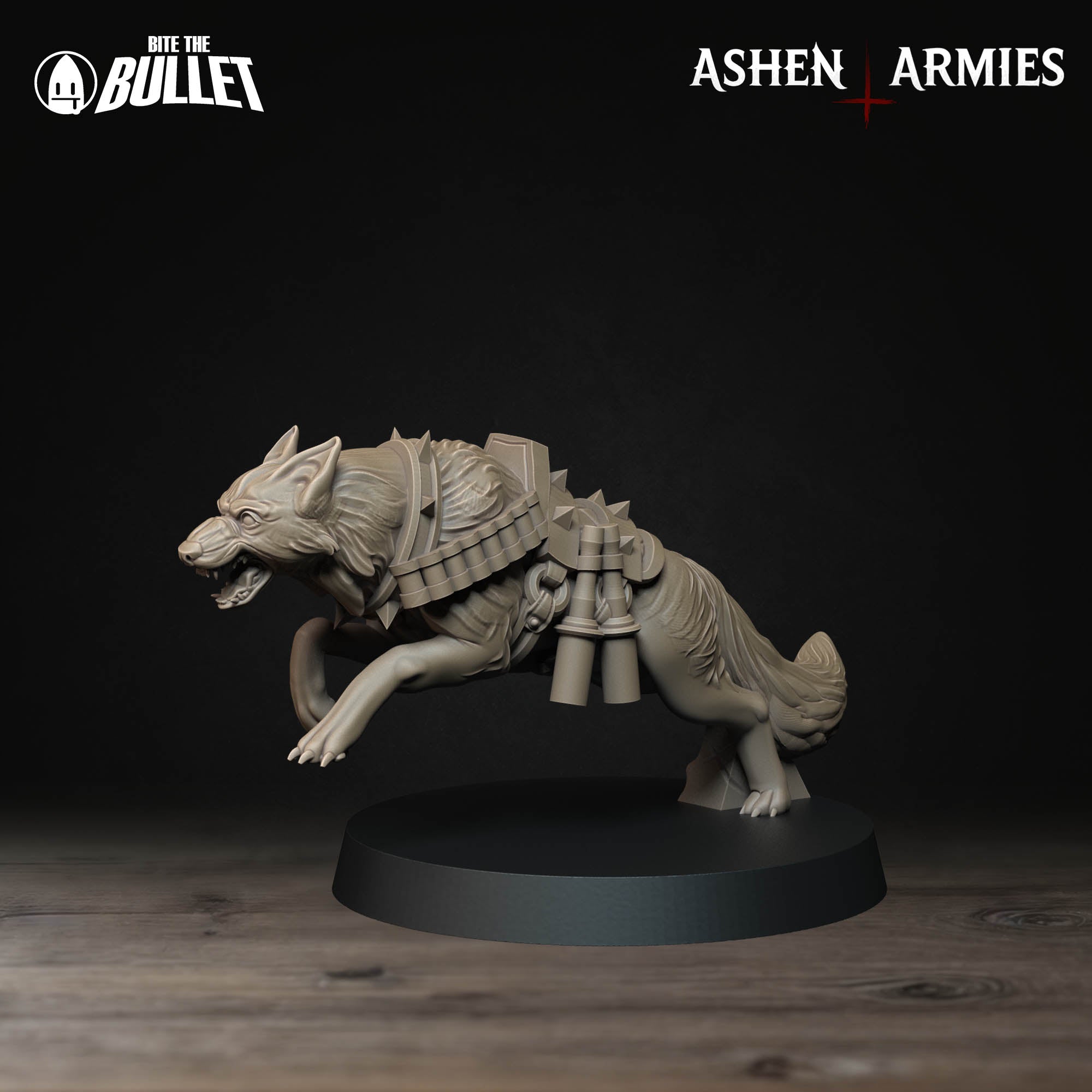 Combat Dog Miniatures | Sanctified Legion | Trench Grimdark | BTB