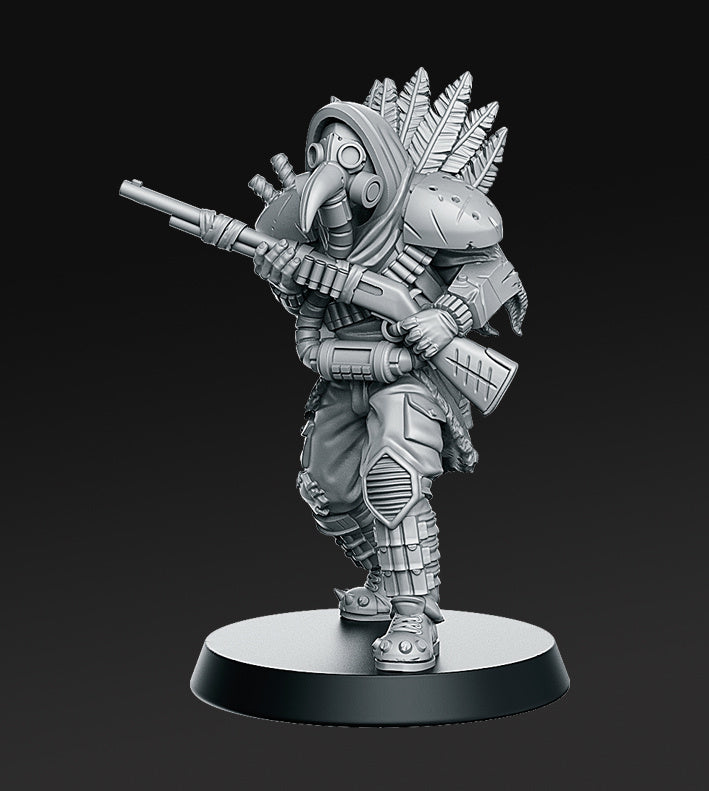 Croweye | From Wasteland | Fantasy Miniature | RN Estudio