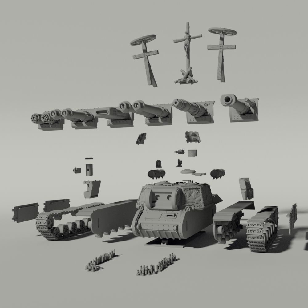 Grim ISU-152 Heavy Tank Destroyer