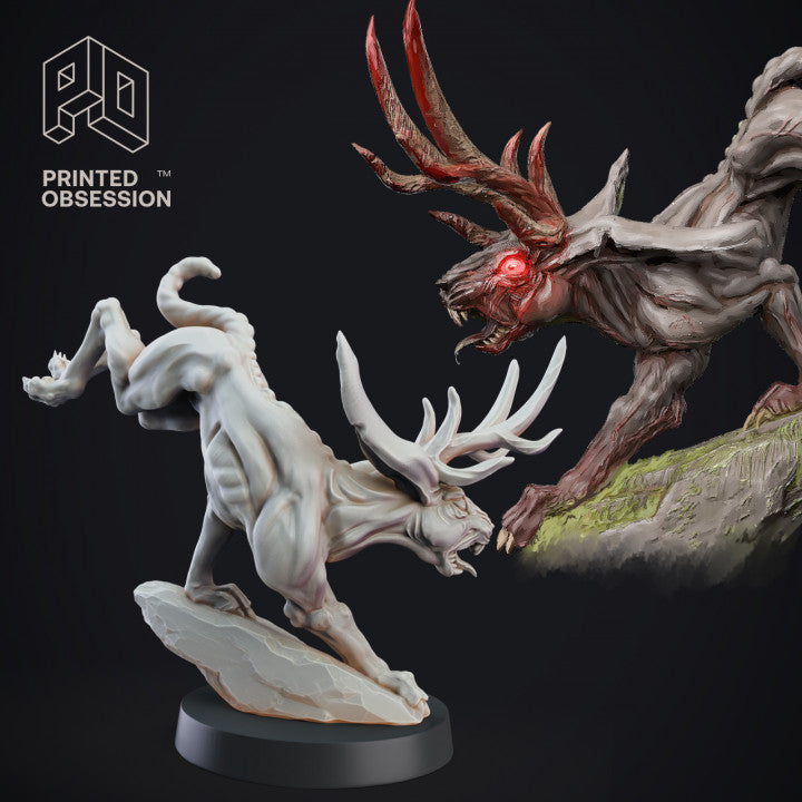 Cryptids & Skinwalkers Miniatures | Fantasy | Printed Obsession
