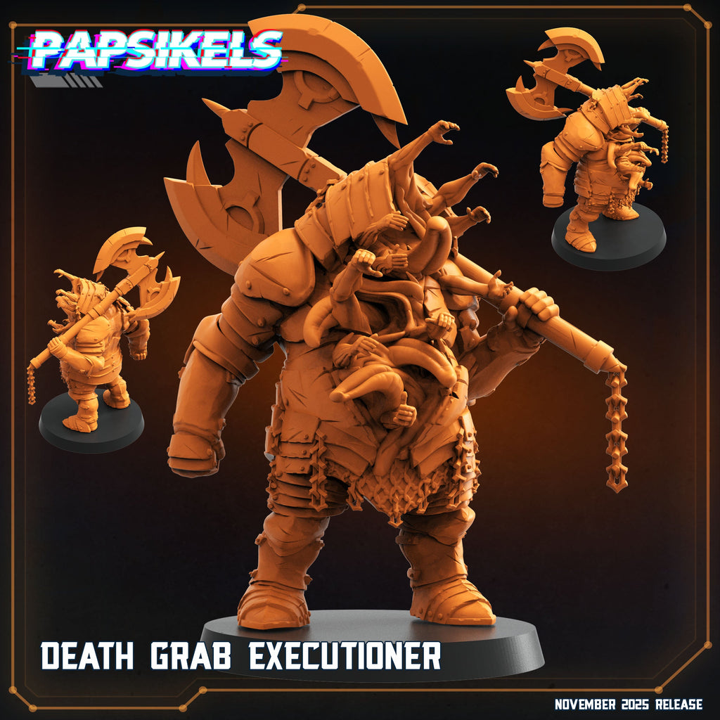 Trench Crusade Death Grab Executioner Proxy Miniature Papsikels Resin Figure
