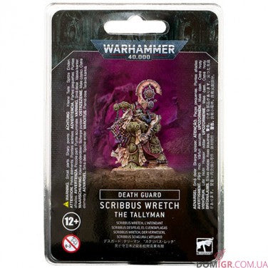 Death Guard: Scribbus Wretch the Tallyman