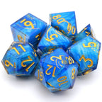 Astral Tide | Art Core Dice | 7 Piece Set