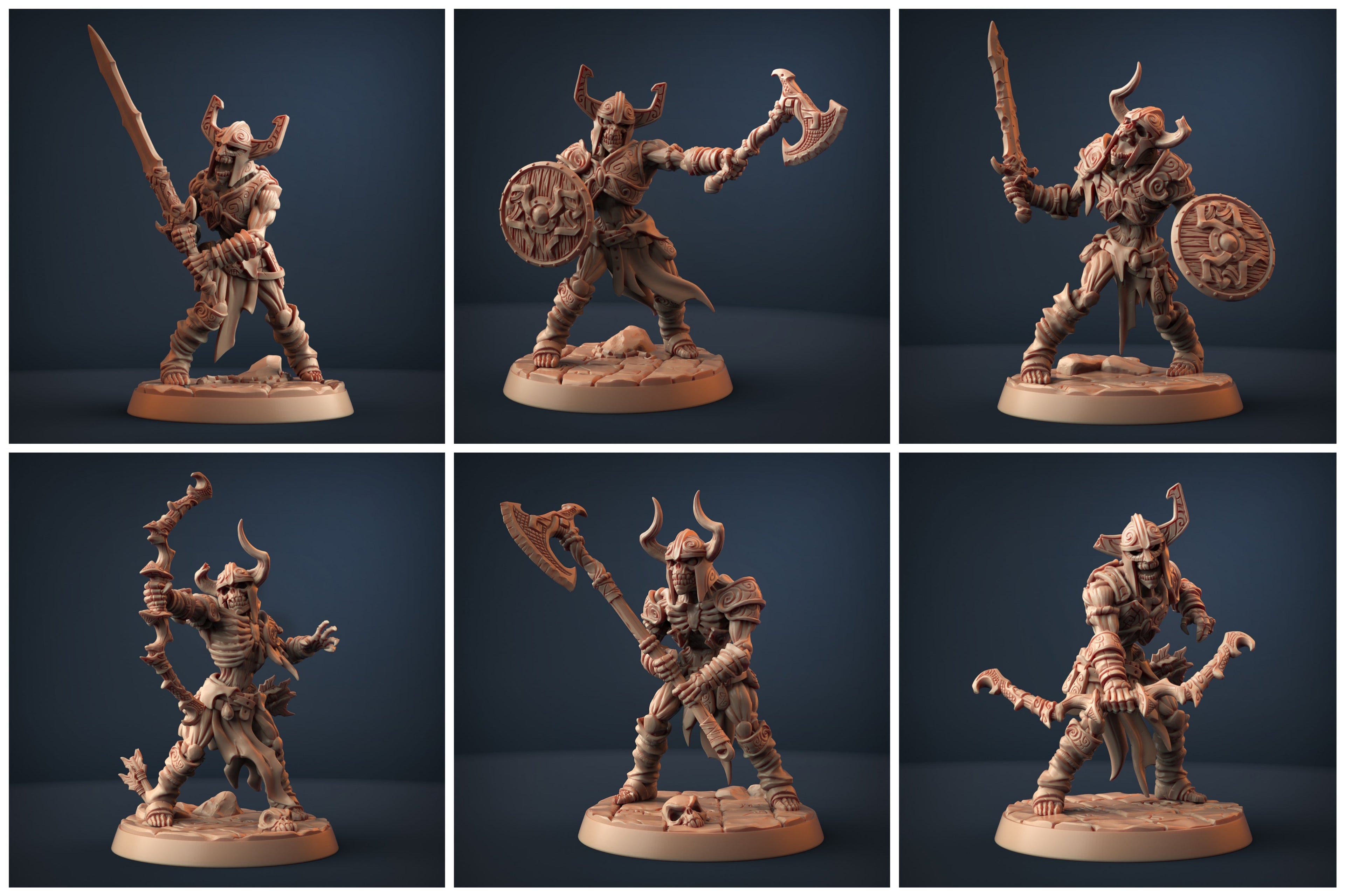 Darkness of the Lich Lord Miniatures (Full Set) | Fantasy D&D Miniature | Artisan Guild