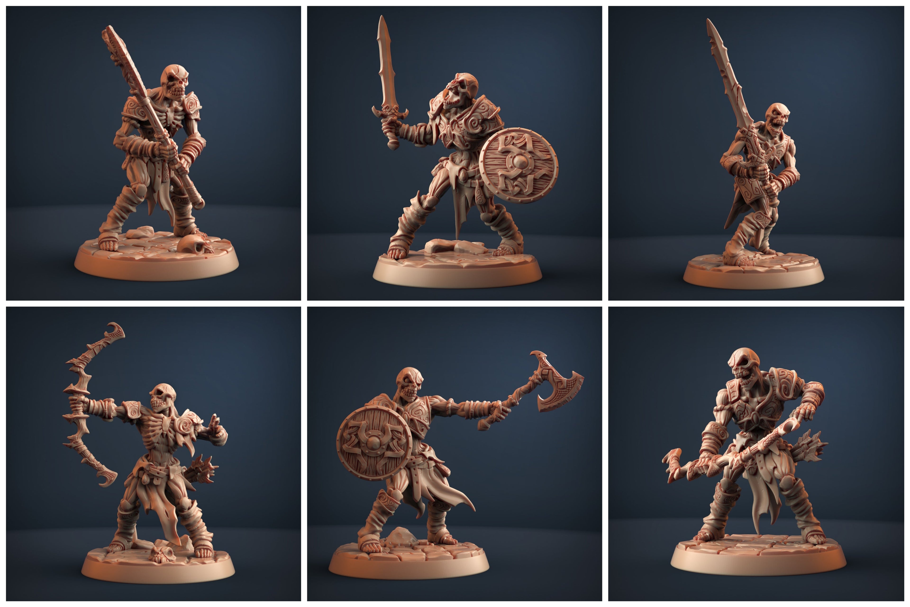 Darkness of the Lich Lord Miniatures (Full Set) | Fantasy D&D Miniature | Artisan Guild