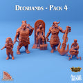 Deckhands Pack 4 | Skies of Sordane | Fantasy Miniature | Arcane Minis