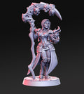 Necromancer Mage Deera | Welcome to the Abyss | Fantasy Miniature | RN Estudio