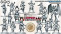 Demon Miniatures (Full Team) | Mythbowl | Fantasy Miniature | RN Estudio