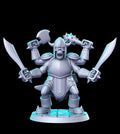 Undead 4 Arms | Classic JRPG Vol 25 | Fantasy Miniature | RN Estudio