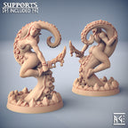 Depth One Reaver Miniatures (Full Set) | Fantasy D&D Miniature | Artisan Guild
