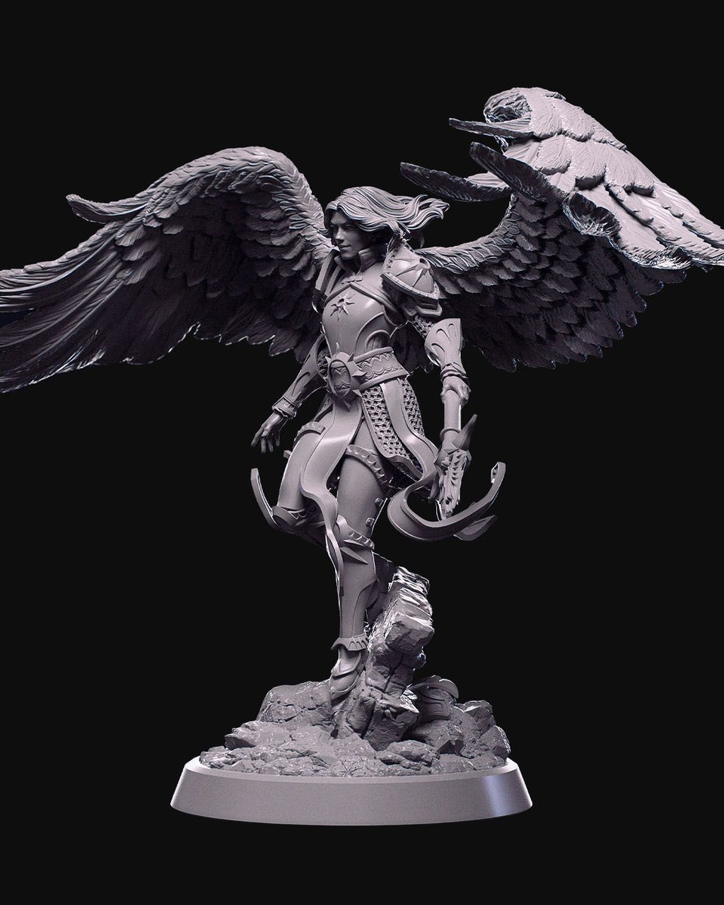 Dianna The Lightbringer - 32mm / 75mm Scale Miniature