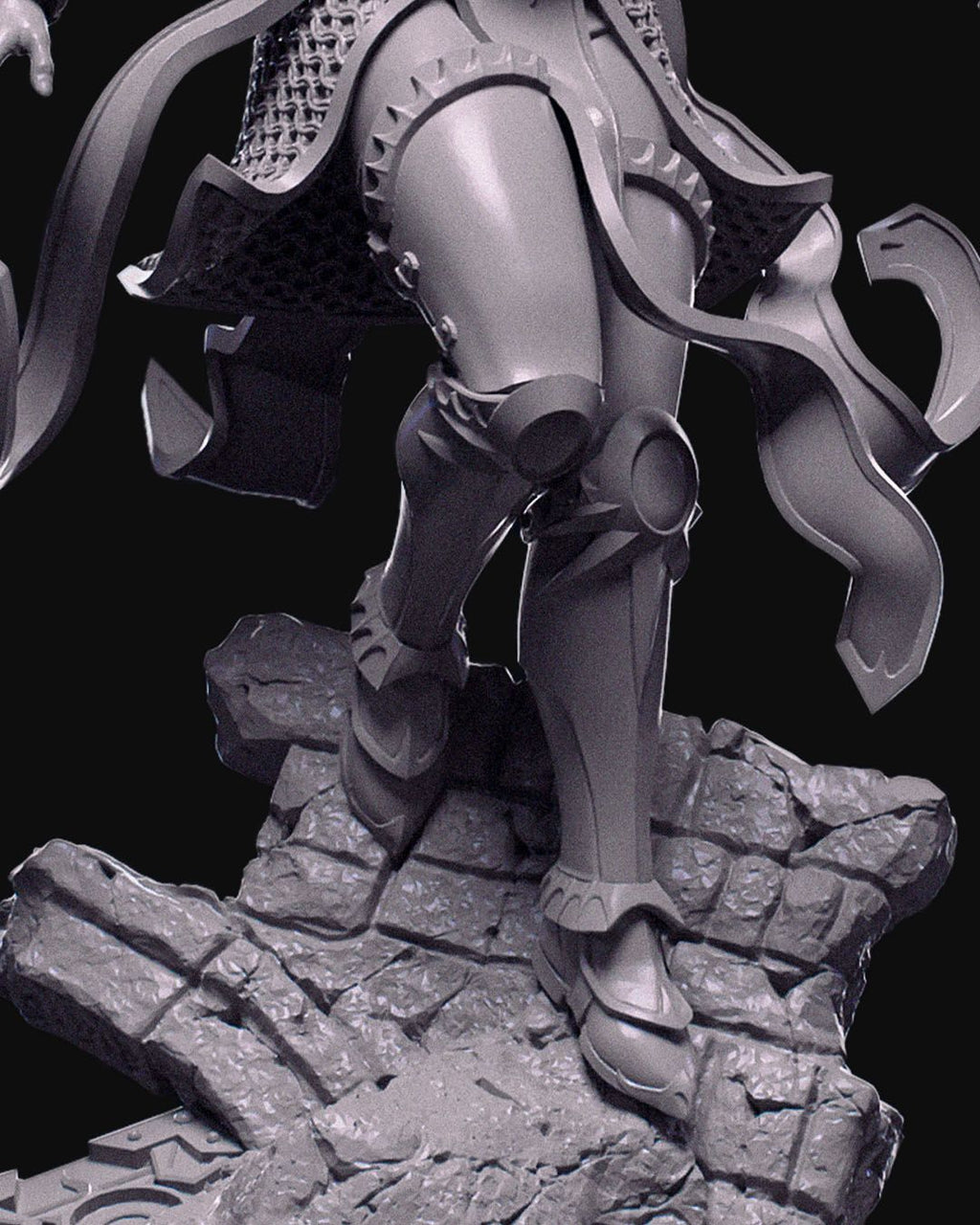 Dianna The Lightbringer - 32mm / 75mm Scale Miniature