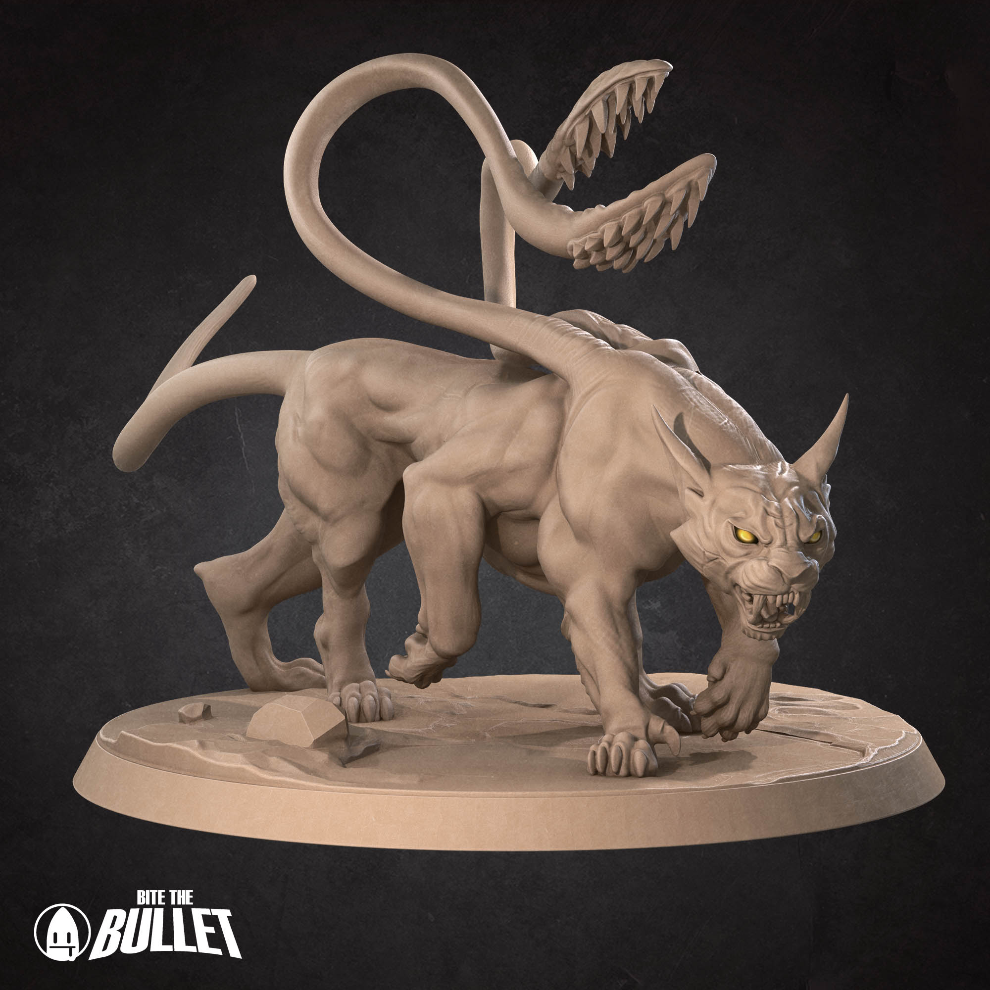 Iconic Monster Miniatures | Fantasy Miniature | Bite the Bullet