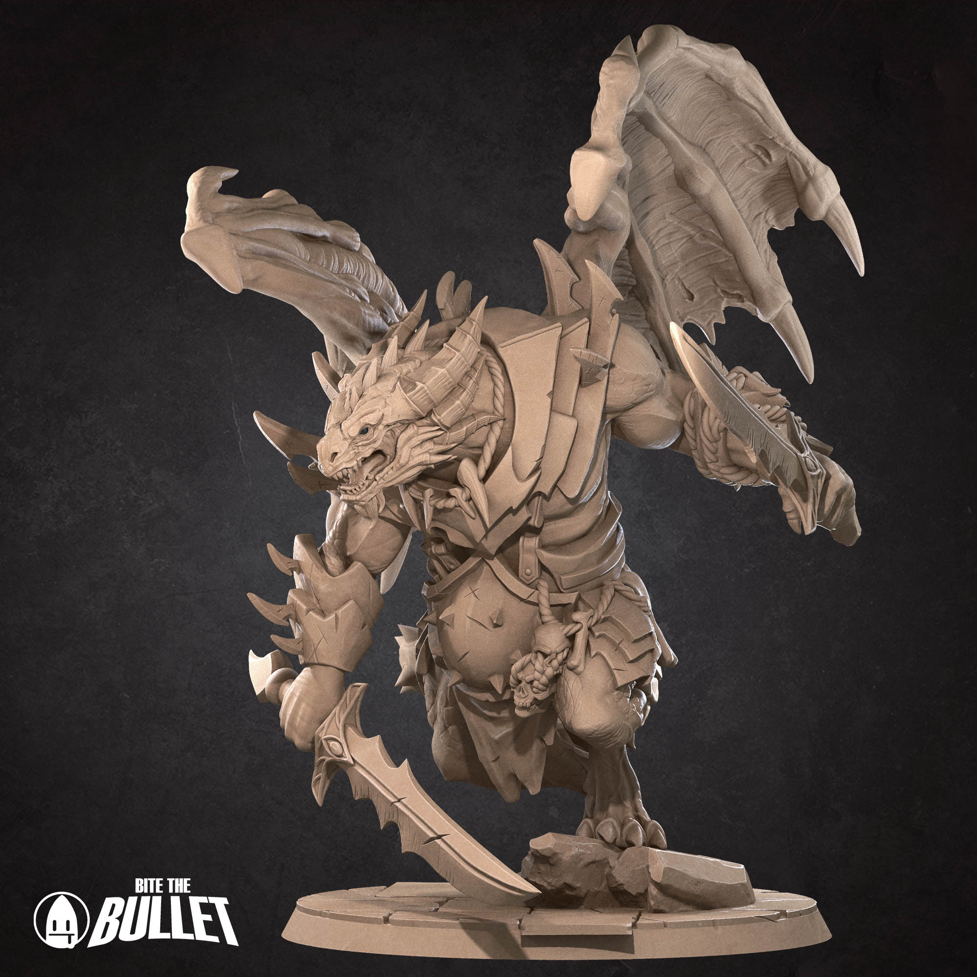 Iconic Monster Miniatures | Fantasy Miniature | Bite the Bullet