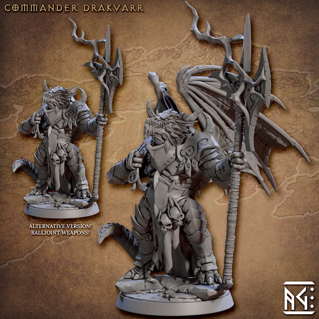 Draconian Scourge Miniatures (Full Set) | Fantasy D&D Miniature | Artisan Guild