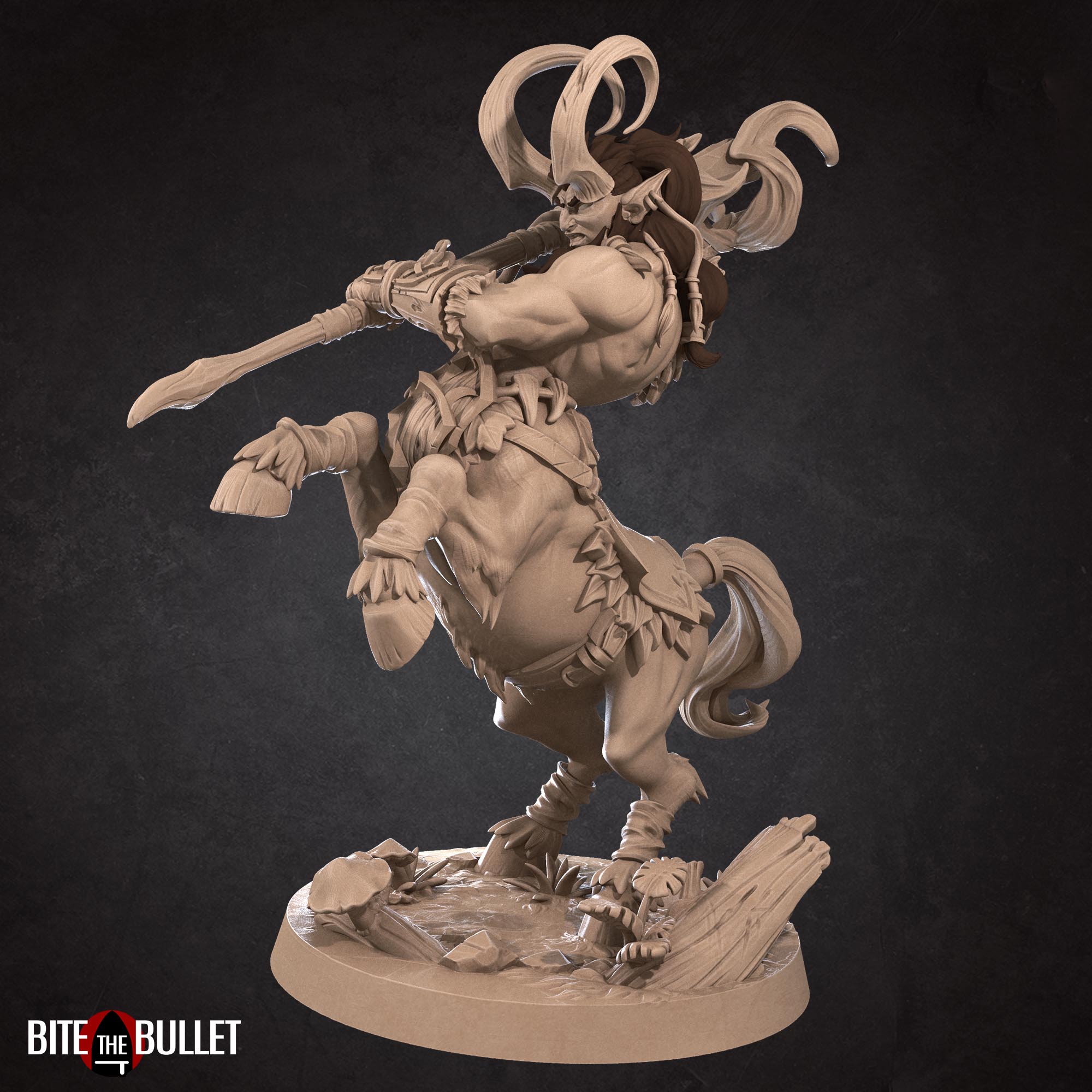 Druid | Centaurs | Fantasy Miniature | Bite the Bullet