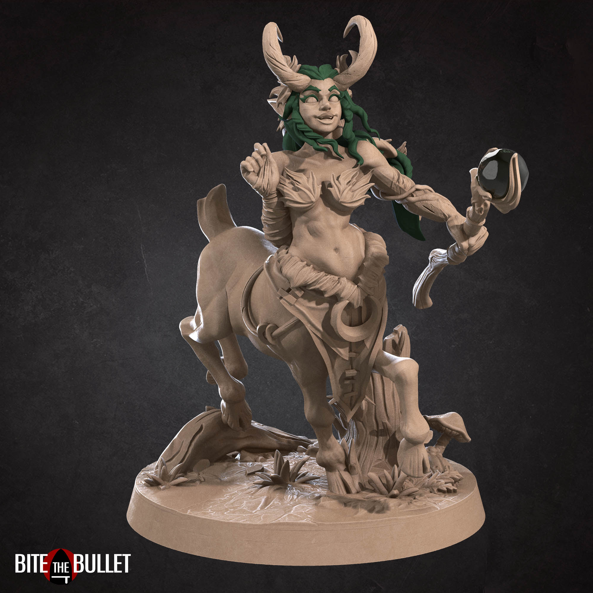 Dryad Druid | Centaurs | Fantasy Miniature | Bite the Bullet