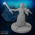 Dwarf Female Druid 28mm Scale Miniature
