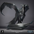 🪙 Silver Dragon (Elder) | 12K Resin 100mm Metallic Dragon for D&D & RPGs 🐲