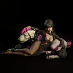 Elvira | Pin-Up Statue Fan Art Miniature Unpainted | Torrida Minis