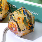 Whispering Glade | 50mm D20 | Oversized Art Core Dice