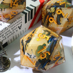 Whispering Glade | 50mm D20 | Oversized Art Core Dice