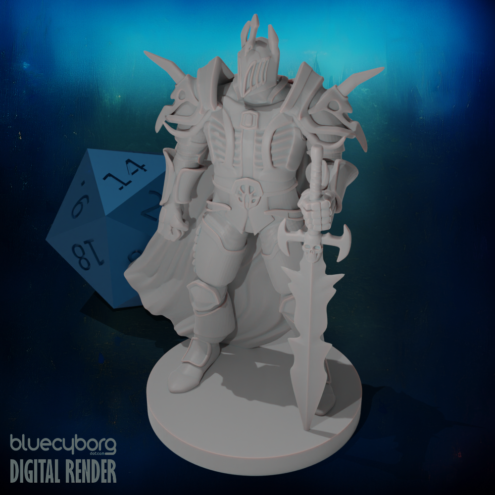 Fallen Paladin 28mm Scale Miniature