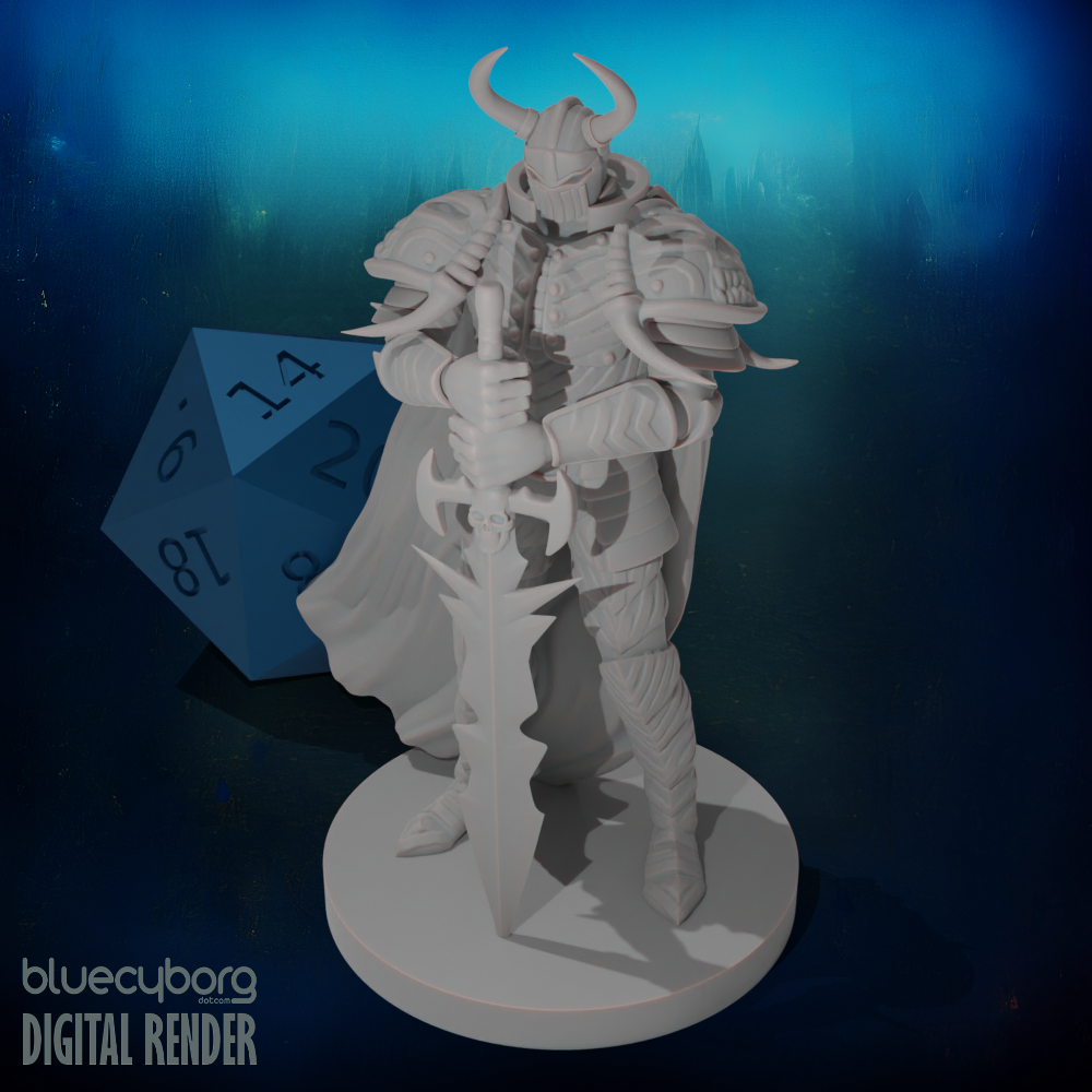 Fallen Paladin 2 28mm Scale Miniature